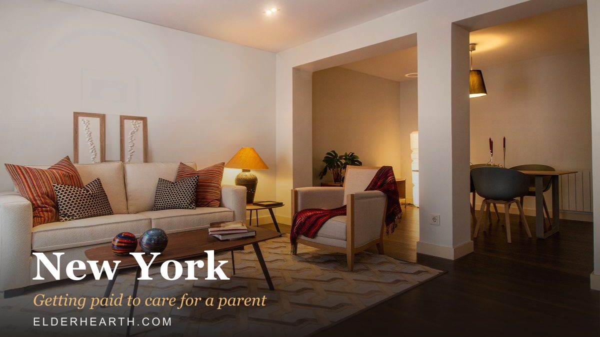 A warm New York home where a family caregiver can be paid to help a parent stay safely at home