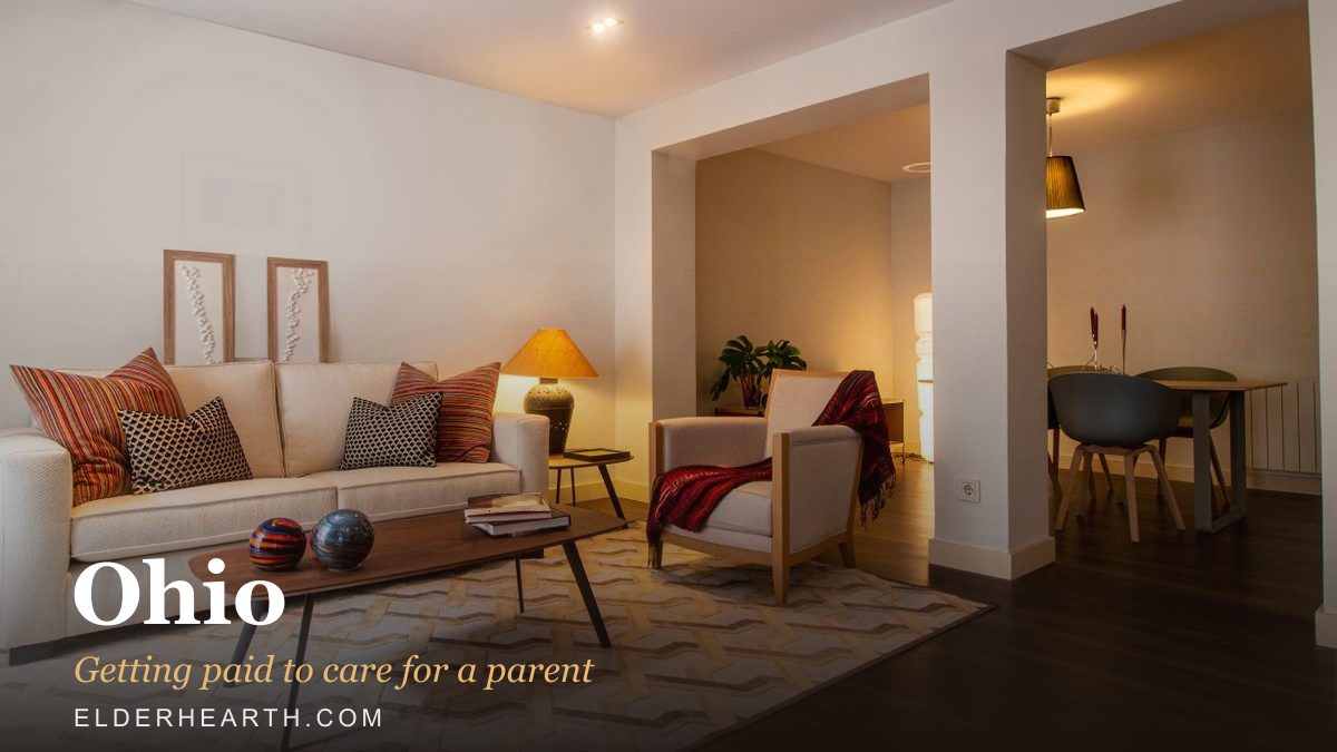 A warm Ohio home where a family caregiver can be paid to help a parent stay safely at home
